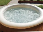 Intex 28408 Pure Spa Bubble Massage aufblasbares rundes Becken 216x 7x 165cm , 6 Personen – Bild 4