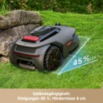 MOVA LiDAX Ultra 1600 Mähroboter – 1000–1600㎡, 3D-LiDAR & AI Vision, 360° Mapping, 5 cm Kantenschnitt – Bild 5