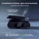 Beatbot Aquasense 2 Ultra Poolroboter, KI Mapping, 5 in1 Komplettreinigung, KI-Schmutzerkennung, Poolsauger Akku für Oberfläche Boden und Wand, Poolreinigung bis zu 300m², Kosmisches Blau – Bild 8