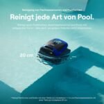 Beatbot (2026 Neu Sora 30 Poolroboter Akku Boden und Wand, 25700LPH Saugleistung, 3-Zonen-Reinigung, 5 Stunden Laufzeit, Filterkorb mit 5 L Kapazität, Marineblau – Bild 3