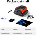 Beatbot (2026 Neu Sora 30 Poolroboter Akku Boden und Wand, 25700LPH Saugleistung, 3-Zonen-Reinigung, 5 Stunden Laufzeit, Filterkorb mit 5 L Kapazität, Mandarine – Bild 9