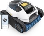 Spino E1 (2026 Neu) Poolroboter Wand und Boden, Wasserlinienreinigung, 21950 LPH Max, Laufzeit von 210 Minuten, 5 in 1 kabelloser Poolsauger, Navigation SmartArc, App-Steuerung, für Pools mit 150 m²