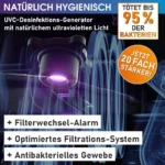 BRAST Whirlpool aufblasbar MSpa Tidal für 6 Personen | 138 Massagedüsen in 3 Intensitäten | einfache Steuerung per App – Bild 9