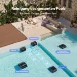 (2026 Neu) Beatbot Sora 70 Poolroboter, Poolsauger 4-in-1 komplette Poolreinigung, 25700 LPH, smartes Parken an der Oberfläche, 6L Fassungsvermögen, Poolreiniger Akku mit 10000 mAh, 300 m², Marineblau – Bild 3