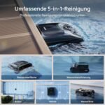 Beatbot AquaSense 2 Pro Poolroboter, Poolsauger Design für Reinigung Boden, Wand, Oberflächen und klärt Wasser, Schwebt nach Reinigung auf Wasseroberfläche, smarte Navigation, Pools bis zu 360 m² – Bild 2
