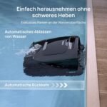 Beatbot AquaSense 2 Pro Poolroboter, Poolsauger Design für Reinigung Boden, Wand, Oberflächen und klärt Wasser, Schwebt nach Reinigung auf Wasseroberfläche, smarte Navigation, Pools bis zu 360 m² – Bild 8