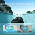 Beatbot (2026 Neu) Sora 10 Poolroboter, Poolroboter Akku Boden und Wand, Reinigt Wasserlinie & Plattformen, 25700 LPH Saugleistung, smartes Wasserlinien-Parken, 5L Filterkorb, bis zu 5 Std. Laufzeit – Bild 3
