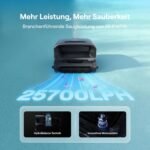 (2026 Neu) Beatbot Sora 70 Poolroboter, Poolsauger 4-in-1 komplette Poolreinigung, 25700 LPH, smartes Parken an der Oberfläche, 6L Fassungsvermögen, Poolreiniger Akku mit 10000 mAh, 300 m², Marineblau – Bild 4