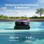 Beatbot (2026 Neu Sora 70 Poolroboter, Poolsauger 4-in-1 komplette Poolreinigung, 25700 LPH, smartes Parken an der Oberfläche, 6L Fassungsvermögen, Akku mit 10000 mAh, 300m², Glyzinie – Bild 3