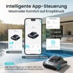 (2026 Upgrade) AIPER Scuba S1 Poolroboter Boden und Wand, Wasserlinienreinigung, Doppelfiltration, 270 Min Laufzeit, Intelligente Navigation, App-Steuerung & OTA-Updates für Einbau- und Aufstellpools – Bild 7