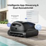 Beatbot (2026 Neu) Sora 10 Poolroboter Akku Boden und Wand, Reinigt Wasserlinie & Plattformen, 25700 LPH Saugleistung, smartes Wasserlinien-Parken, 5L Filterkorb, bis zu 5 Std. Laufzeit, Tiefblau – Bild 9