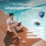 Beatbot (2026 Neu Sora 30 Poolroboter Akku Boden und Wand, 25700LPH Saugleistung, 3-Zonen-Reinigung, 5 Stunden Laufzeit, Filterkorb mit 5 L Kapazität, Mandarine – Bild 7