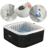 Arebos AR-HE-SPA4SL, Schwarz, 650 mm, 22 kg – Bild 7