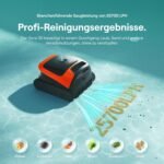 Beatbot (2026 Neu Sora 30 Poolroboter Akku Boden und Wand, 25700LPH Saugleistung, 3-Zonen-Reinigung, 5 Stunden Laufzeit, Filterkorb mit 5 L Kapazität, Mandarine – Bild 2