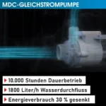 BRAST Whirlpool aufblasbar MSpa Tidal für 6 Personen | 138 Massagedüsen in 3 Intensitäten | einfache Steuerung per App – Bild 8
