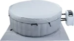 Whirlpool MCW-N97, 5 Personen, In-/Outdoor heizbar aufblasbar Pumpe PVC laminiert, rund Ø 198cm, grau-blau – Bild 6