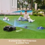 MOVA LiDAX Ultra 1600 Mähroboter – 1000–1600㎡, 3D-LiDAR & AI Vision, 360° Mapping, 5 cm Kantenschnitt – Bild 3