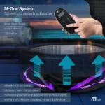 MSpa Whirlpool Urban Aurora | 6 Personen Pool - aufblasbar - UVC+ Filter - LED RGB Band - Ozon-Desinfektion - Anti-Frost - mit Zubehör - 204 x 70 cm – Bild 8